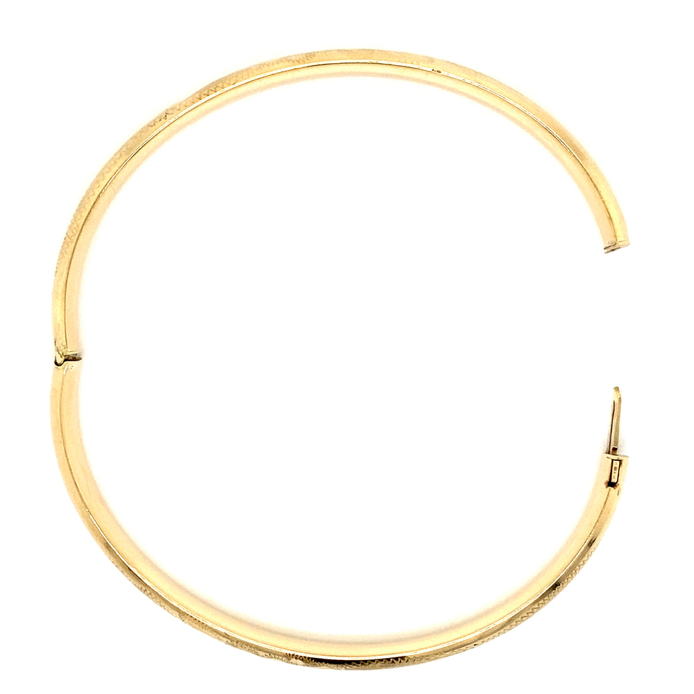 Estate 7.5" Oval, Hinged Bangle