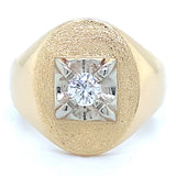 Estate Oval Signet Ring