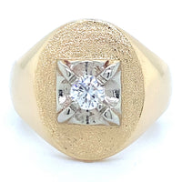 Estate Oval Signet Ring