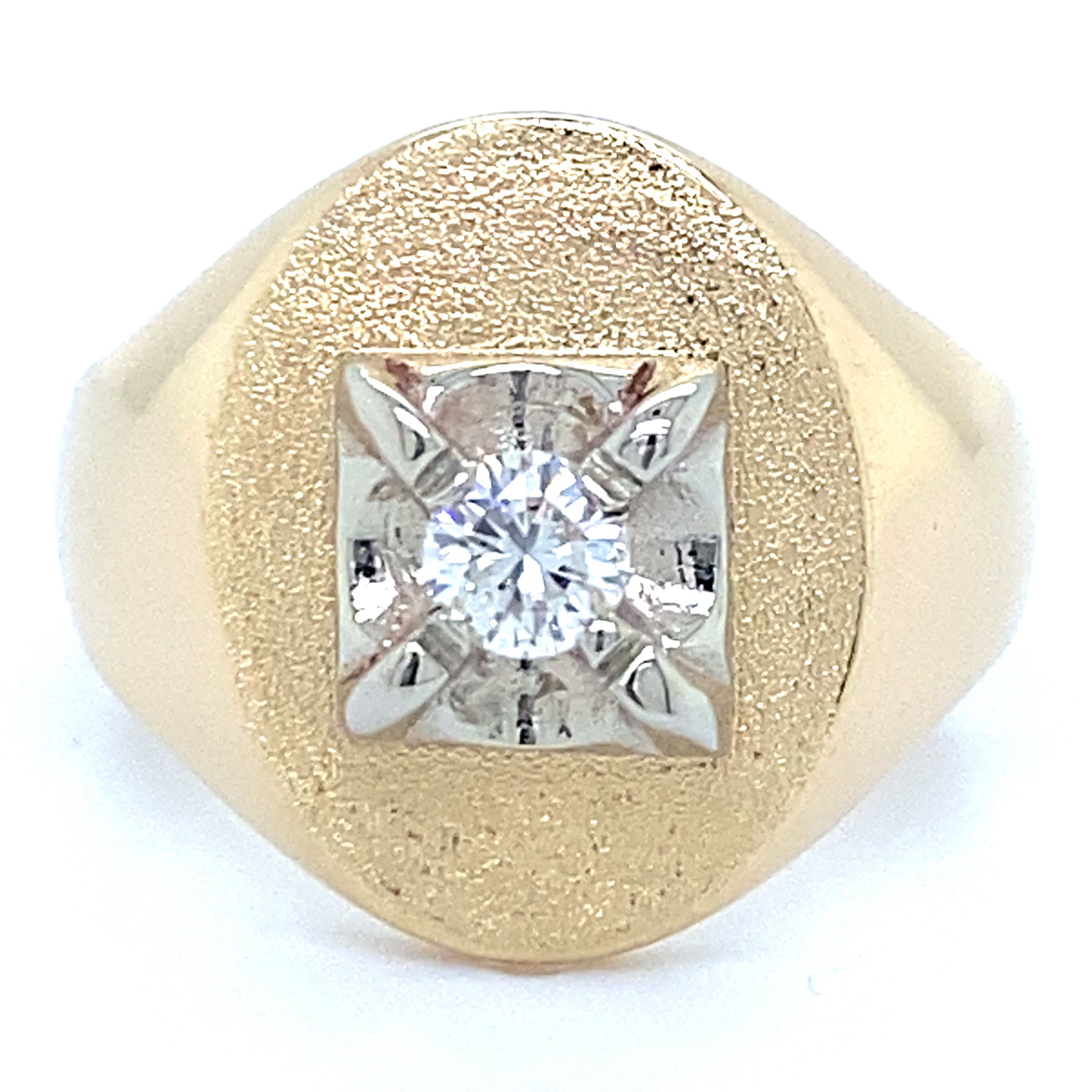 Estate Oval Signet Ring