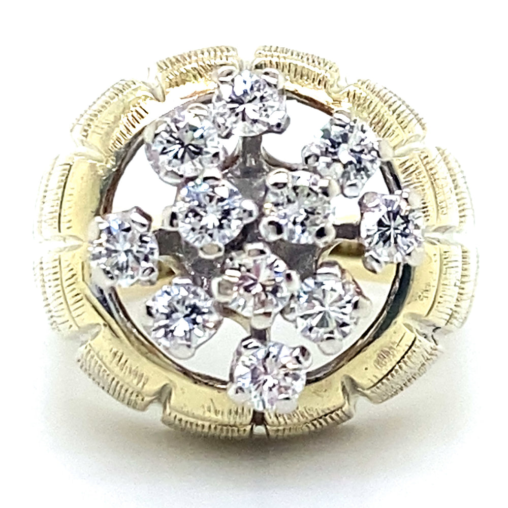 Estate Whiskey Barrel Fashion Ring