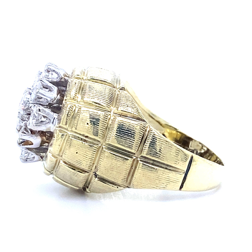 Estate Whiskey Barrel Fashion Ring