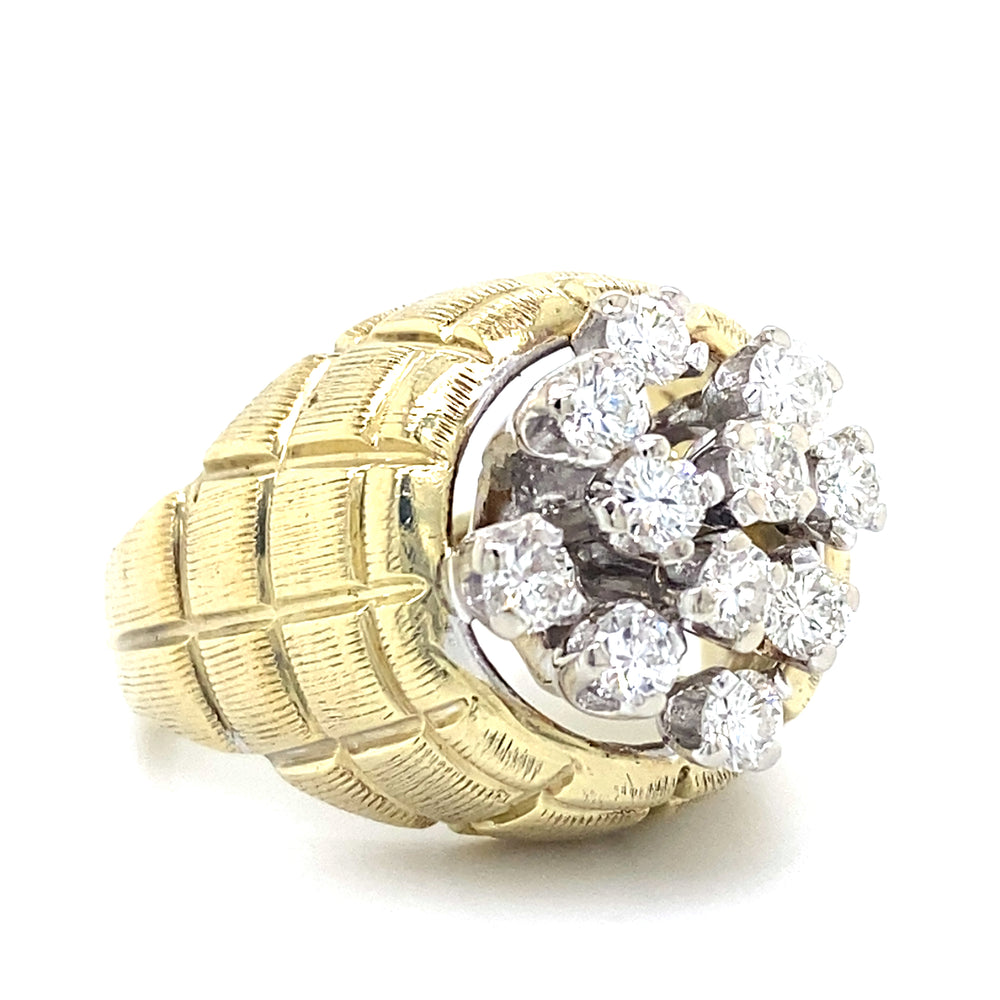 Estate Whiskey Barrel Fashion Ring