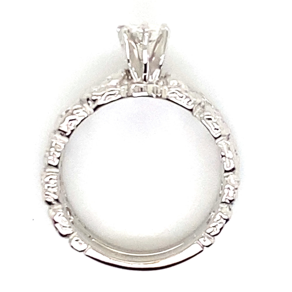 Estate Squared Nugget Wedding Set