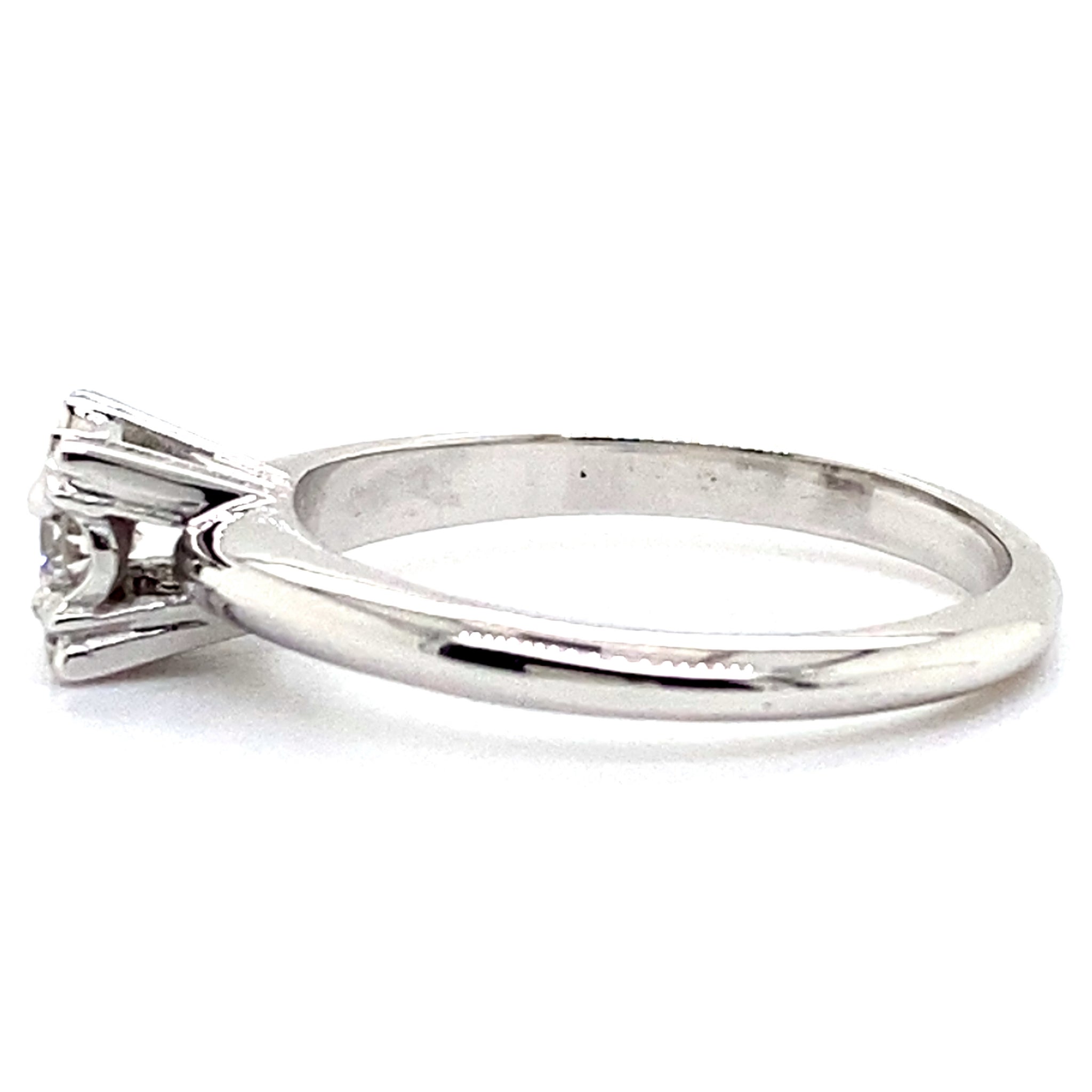 Estate 0.20ct Diamond Engagement Ring