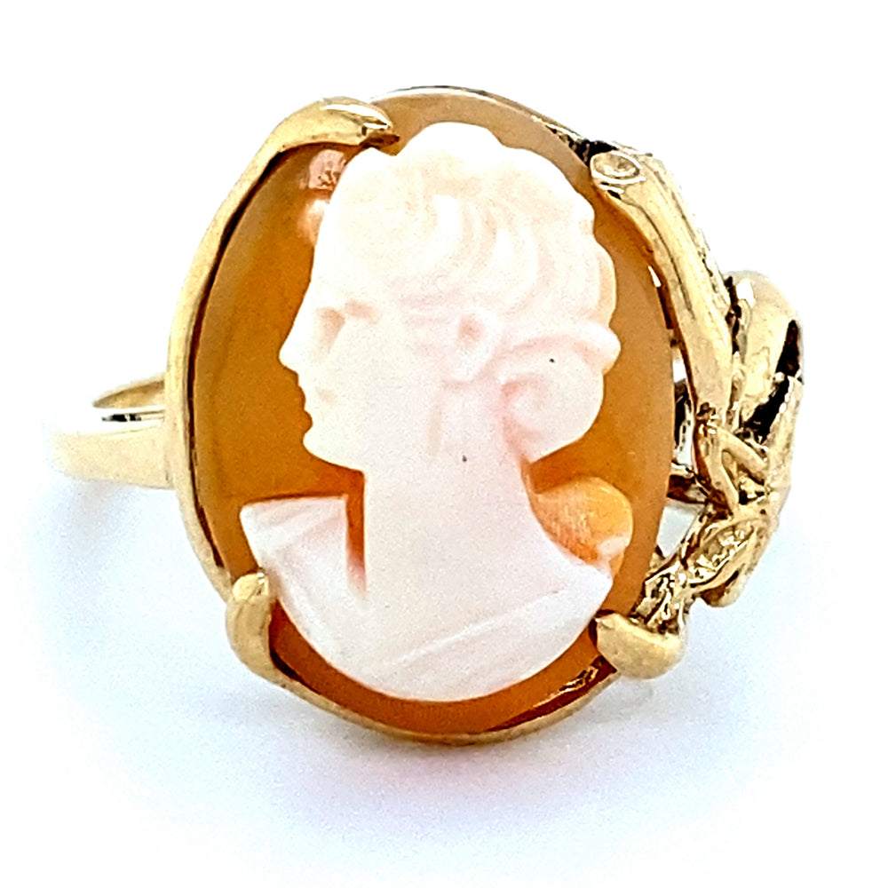 Estate Shell Cameo Ring
