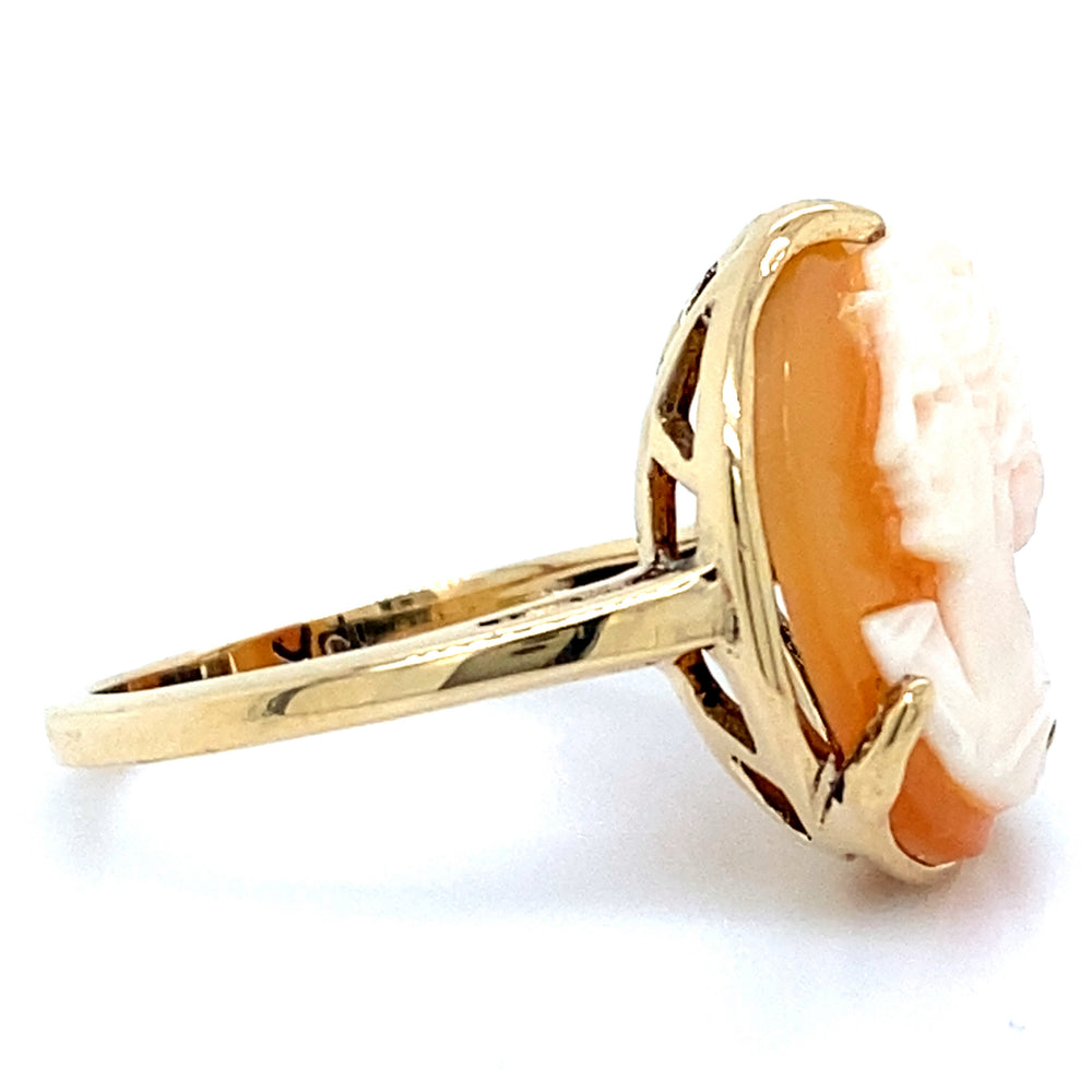 Estate Shell Cameo Ring
