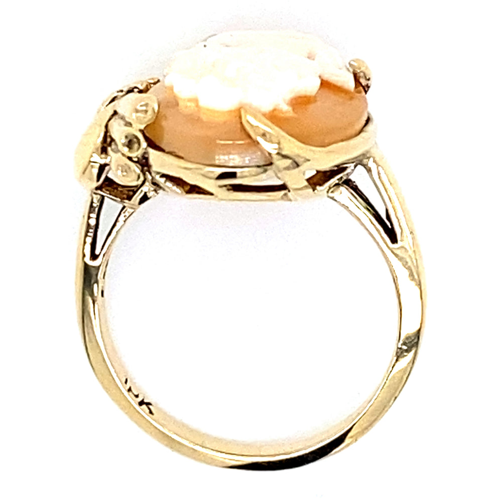 Estate Shell Cameo Ring