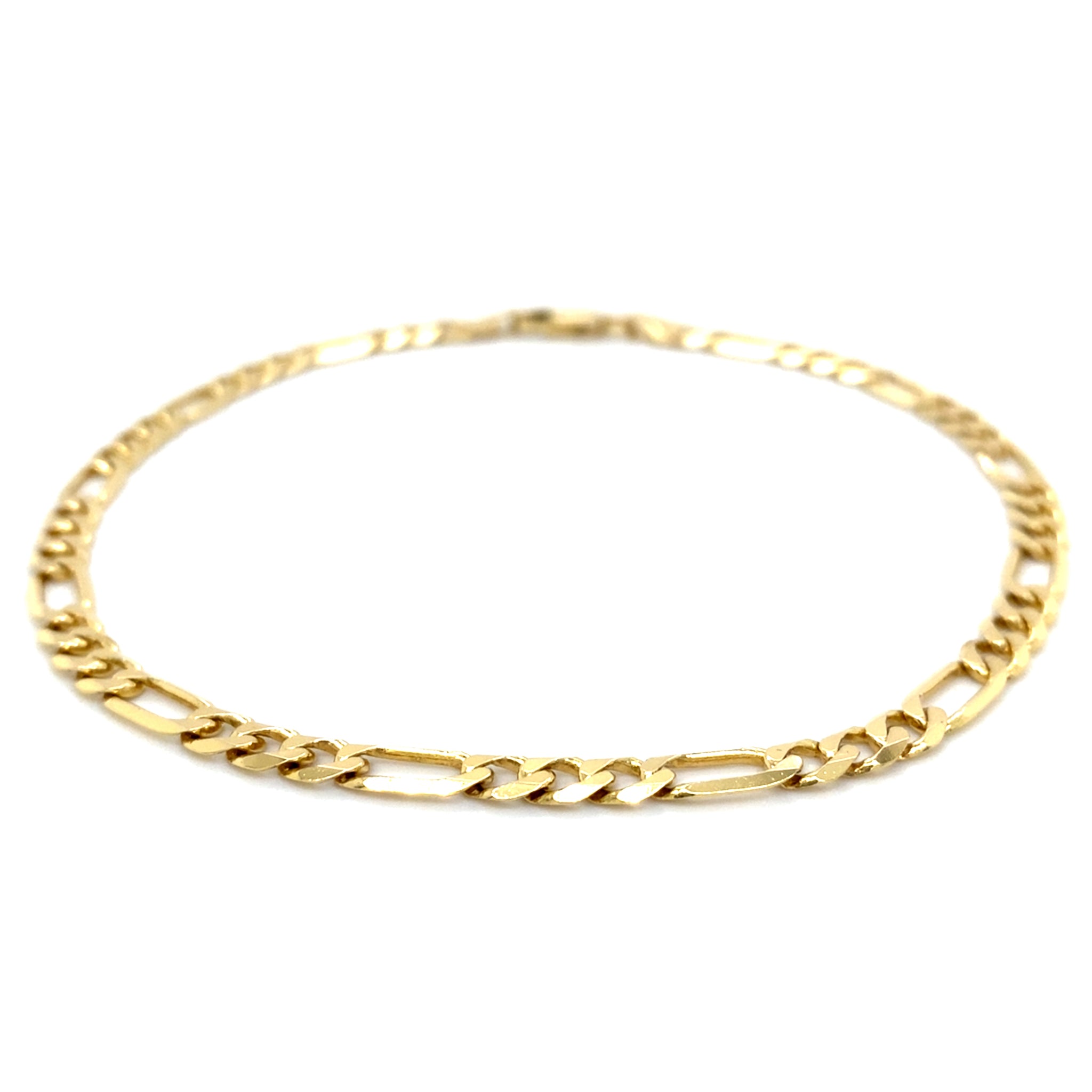 Estate 10" Figaro Anklet/Bracelet