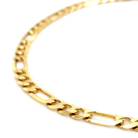 Estate 10" Figaro Anklet/Bracelet