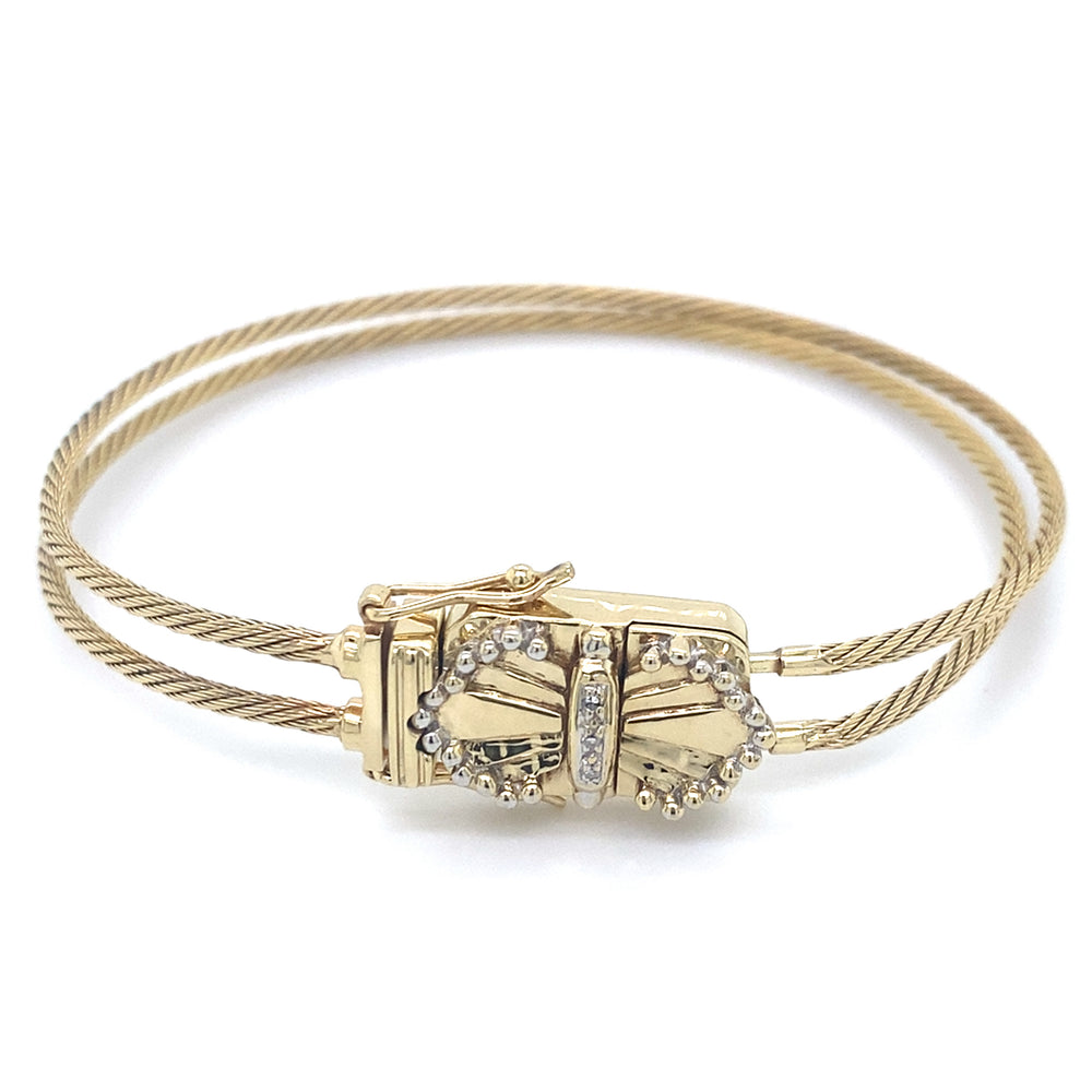 Estate 8.5" Two Strand Slide Bracelet