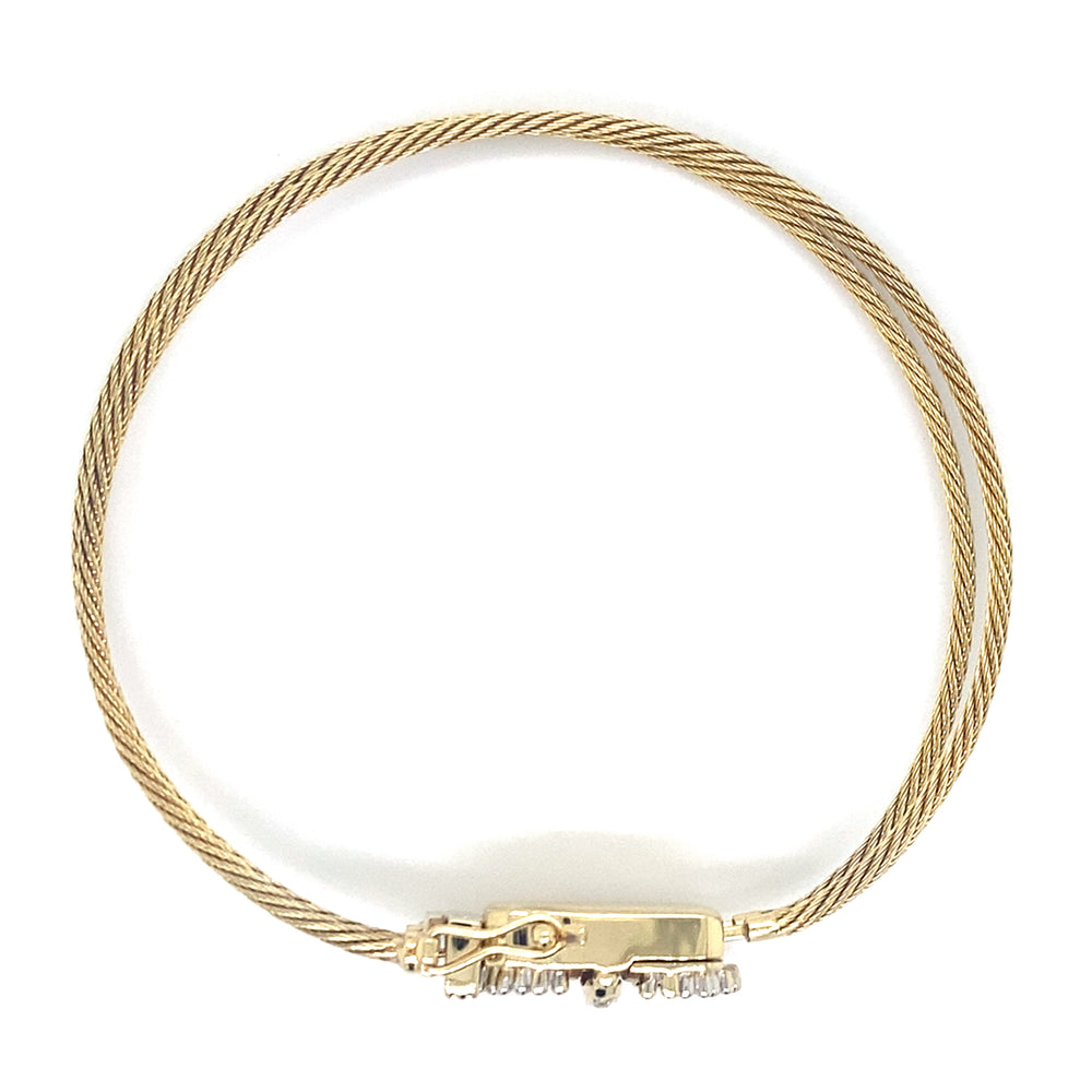 Estate 8.5" Two Strand Slide Bracelet