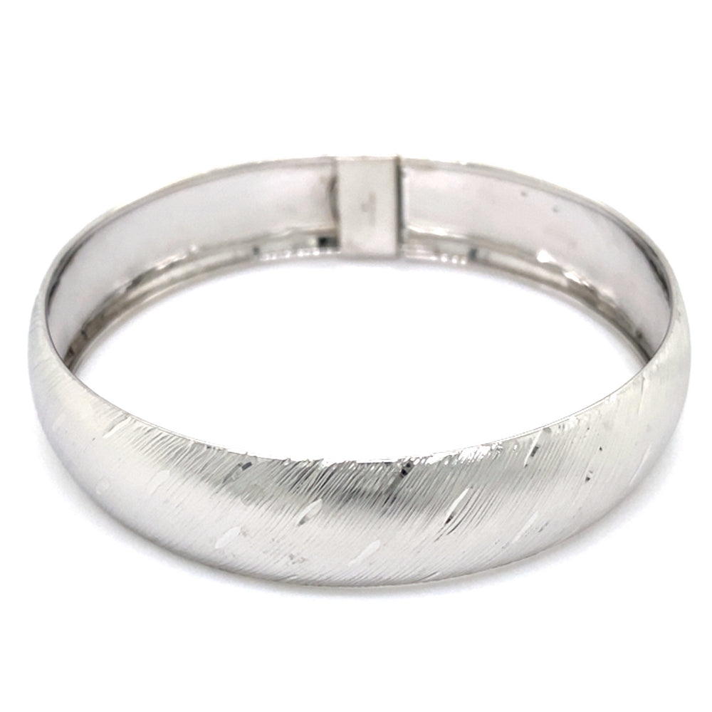 Estate Textured Flexi Bangle