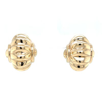 Estate Polished Shrimp Earrings