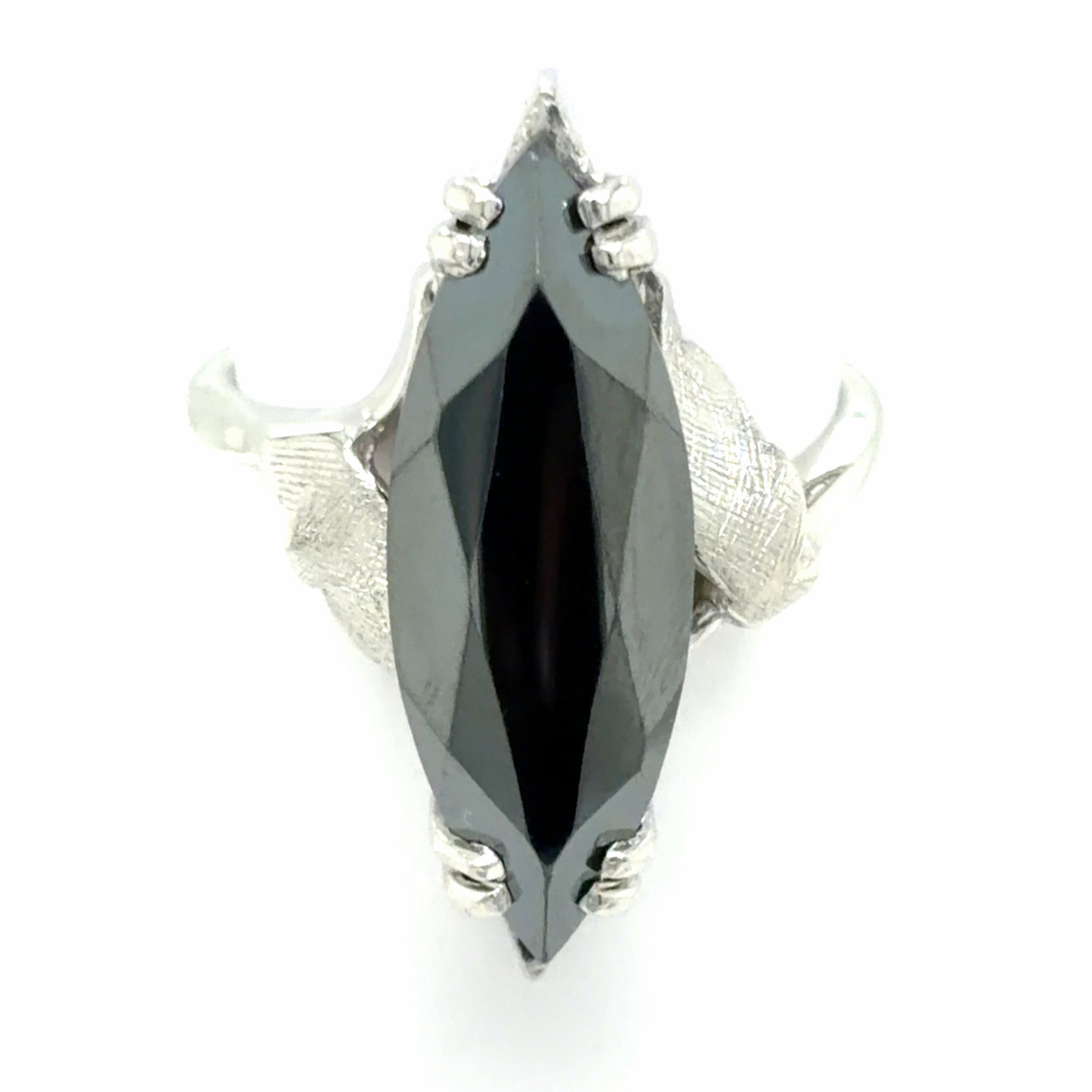 Estate Marquisite Navette Ring