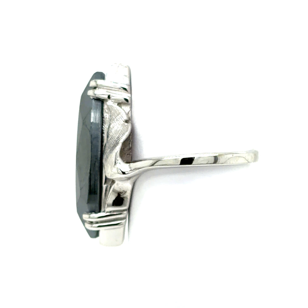 Estate Marquisite Navette Ring