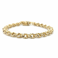 Estate 7" Double Curb Link Bracelet