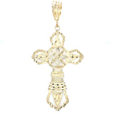 Estate Large Fancy Cross Pendant