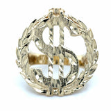 Estate Dollar Sign Fashion Ring