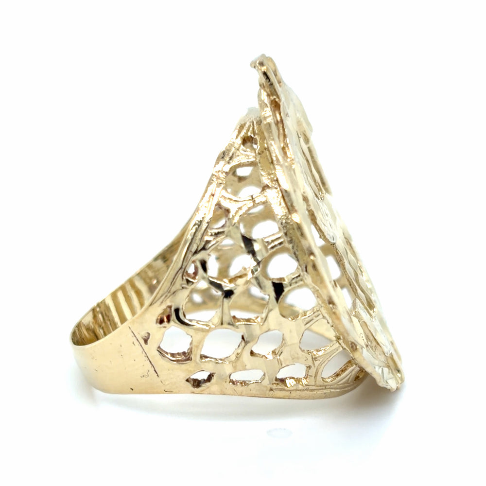Estate Dollar Sign Fashion Ring