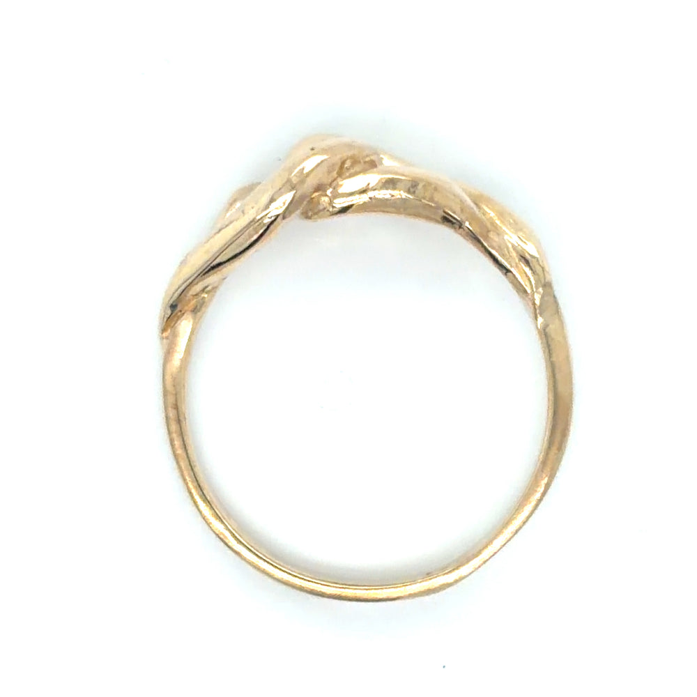 Estate Freeform Knot Ring