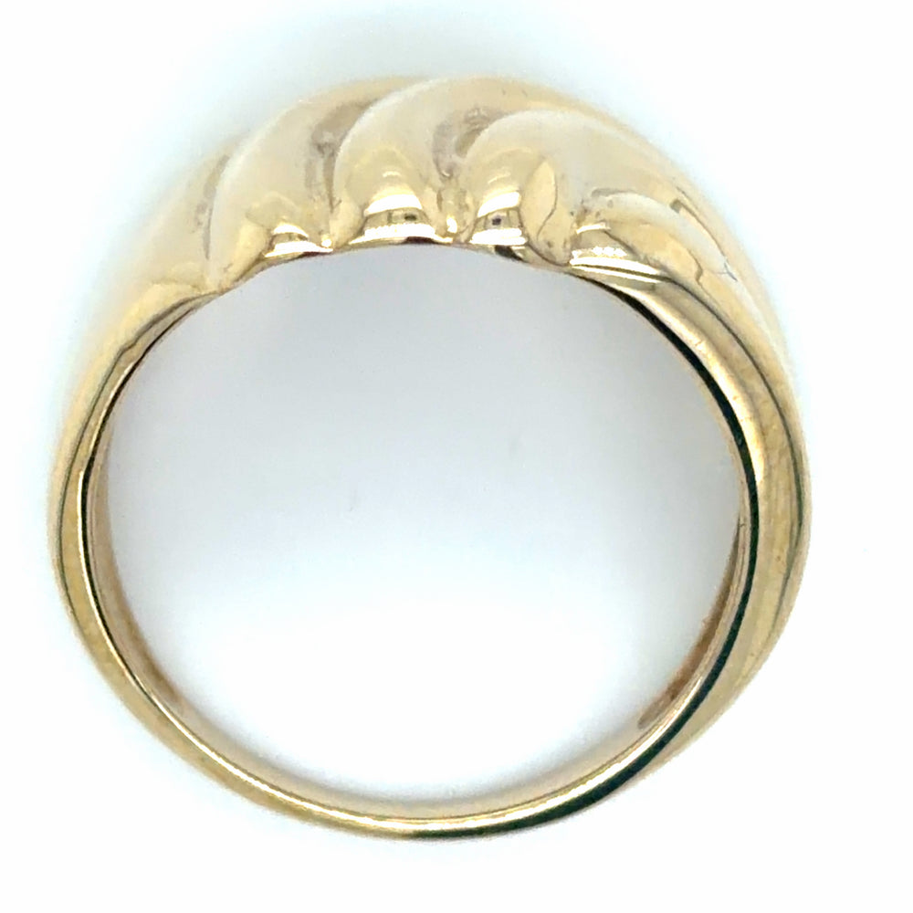 Estate Wavy Statement Ring