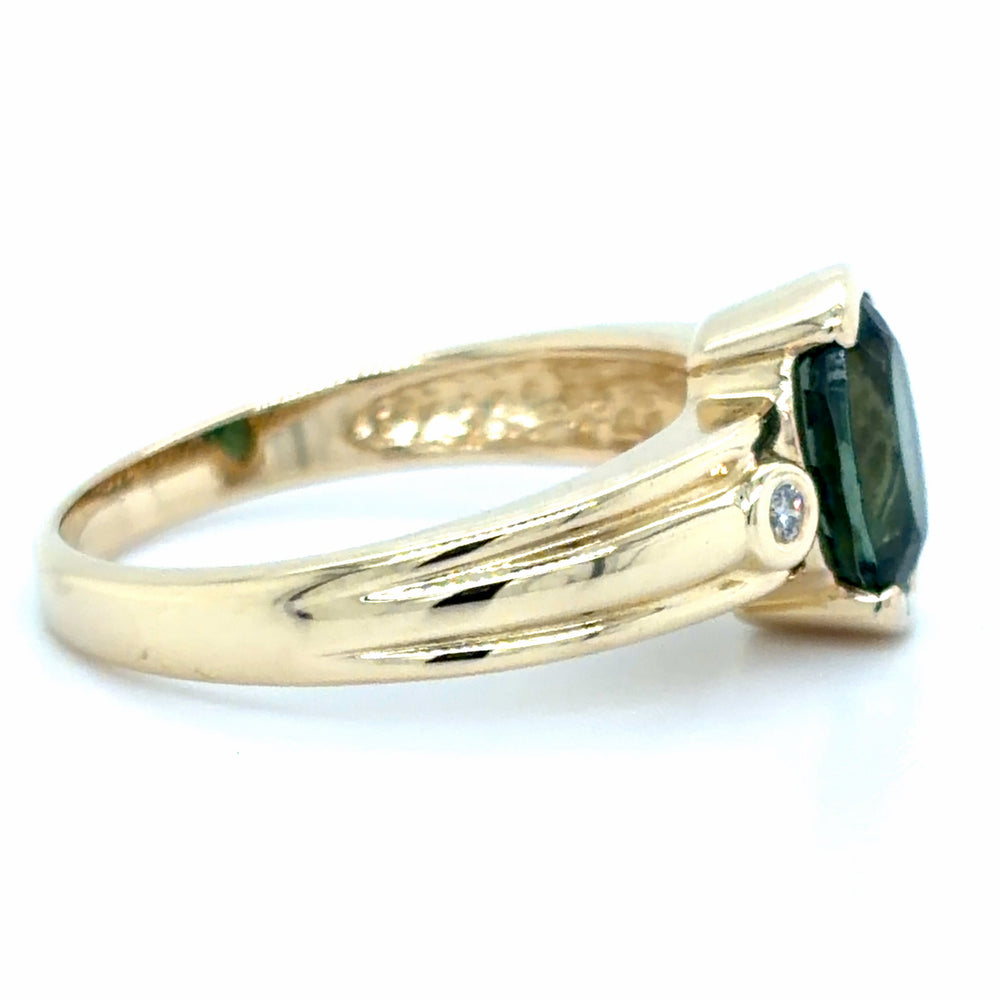 Estate Chrome Diopside Fashion Ring