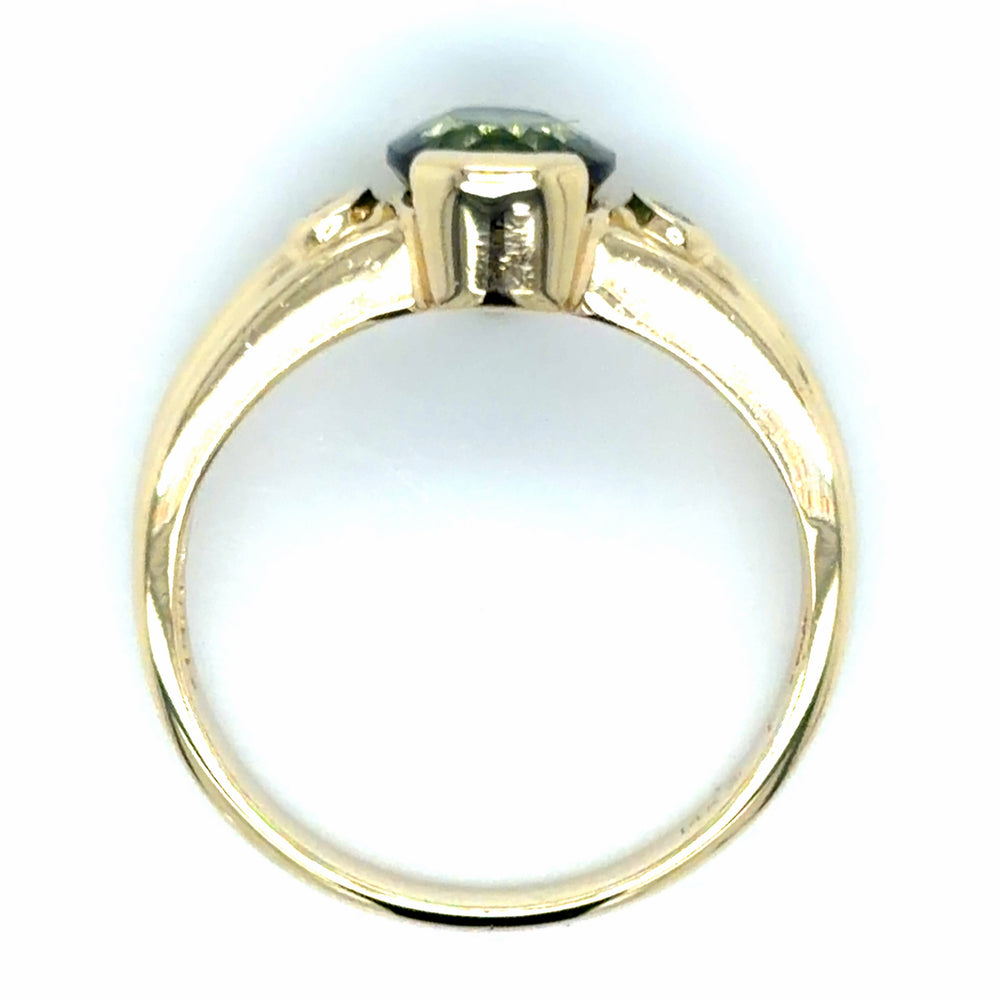 Estate Chrome Diopside Fashion Ring