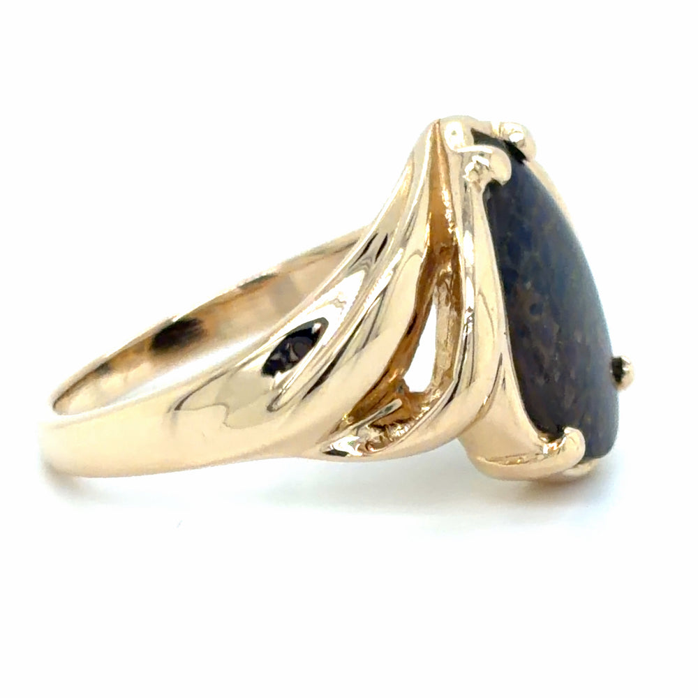 Estate Pear Shaped Opal Doublet Fashion Ring
