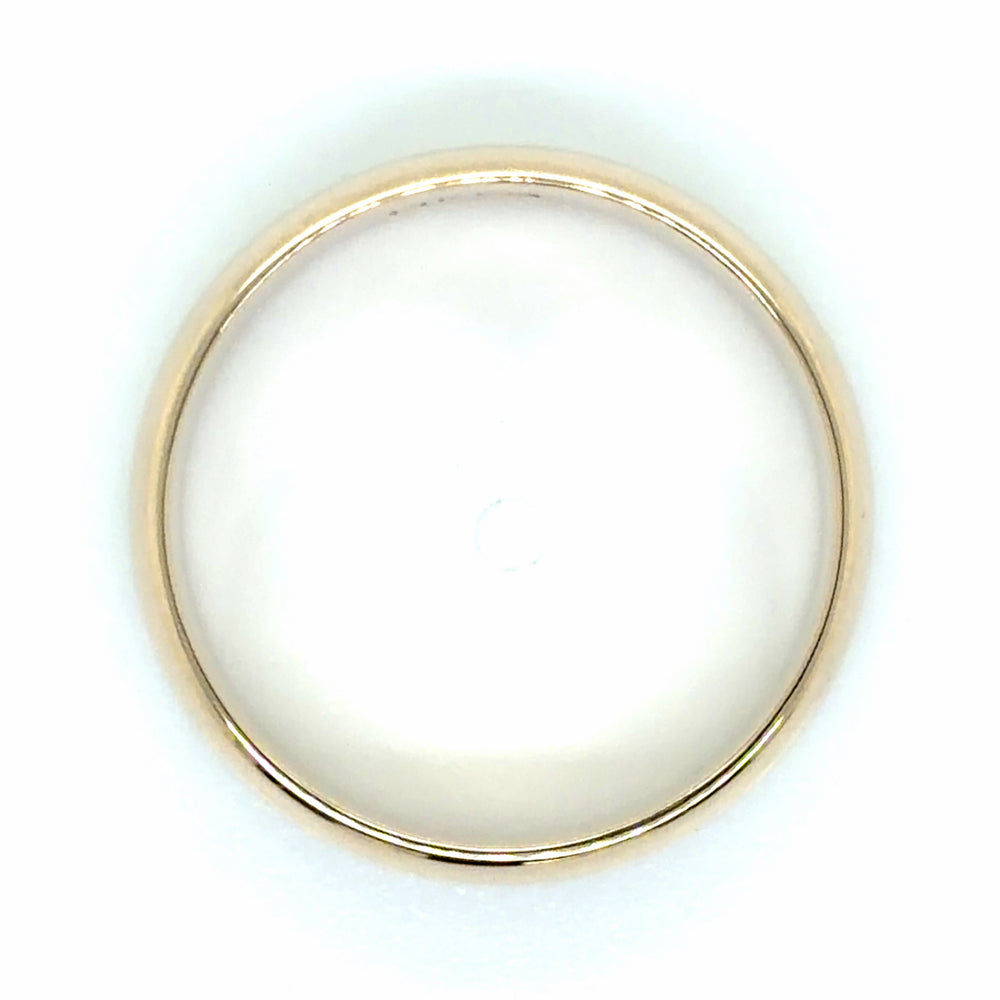 Estate size 6 Domed Wedding Band