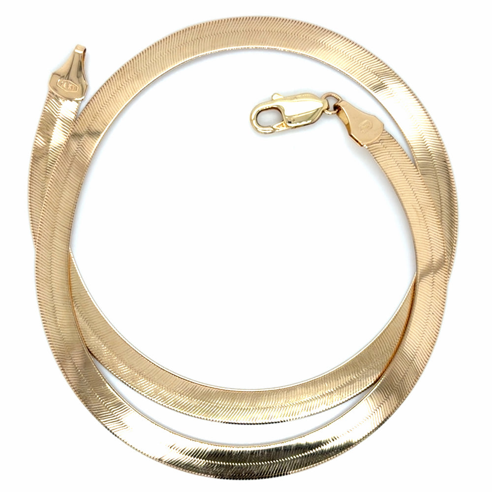 Estate 18" 6.5mm Silky Herringbone Chain