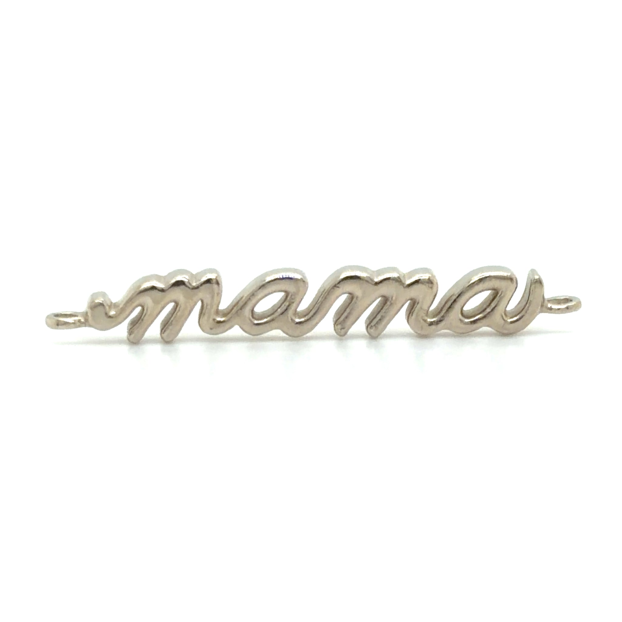 Estate Permanent Jewelry "Mama" Bezel Link