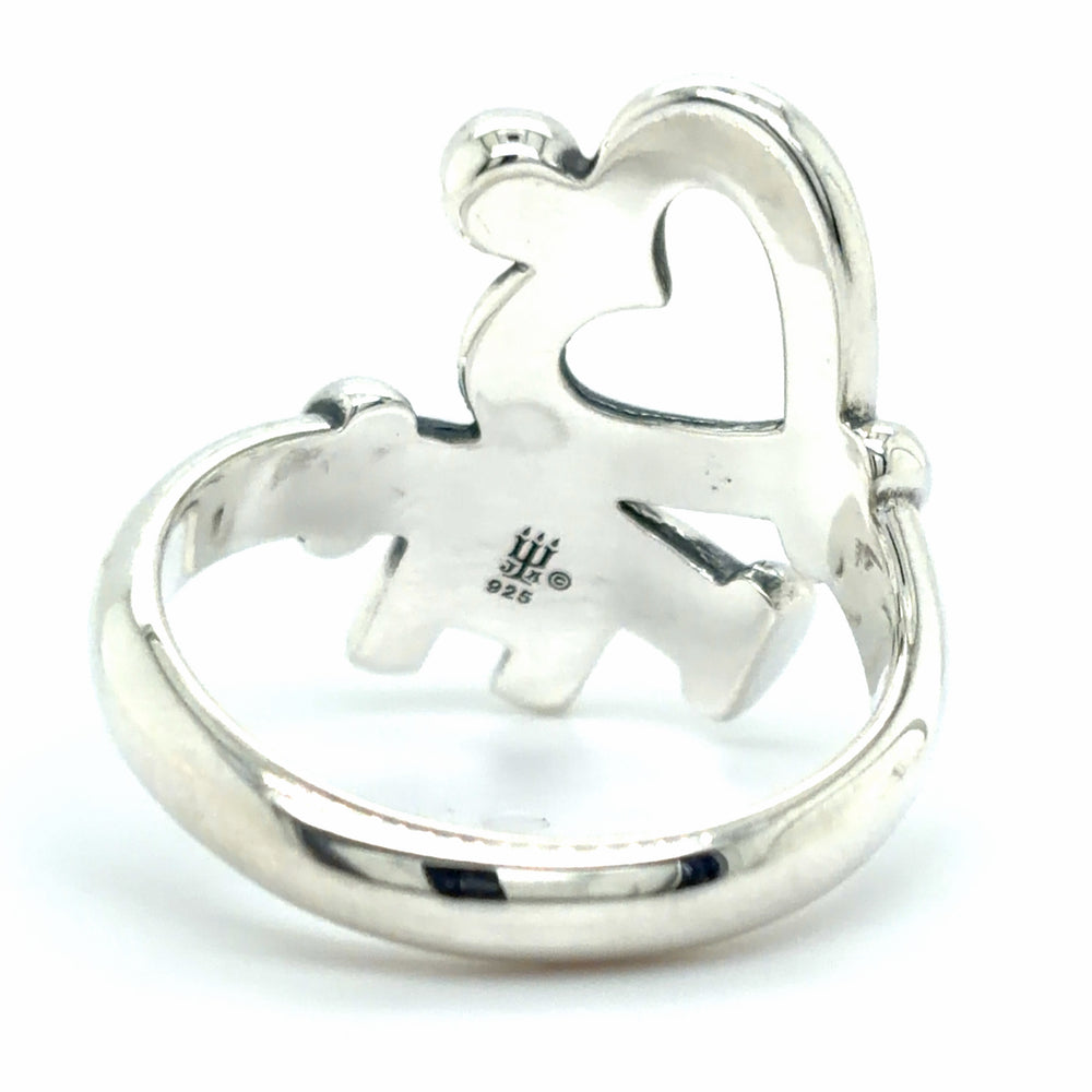 Estate James Avery Key to My Heart Ring