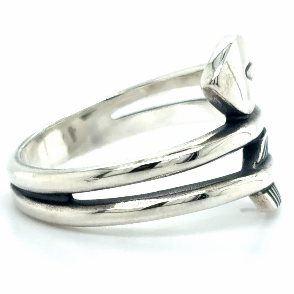 Estate James Avery Arrow and Heart Ring