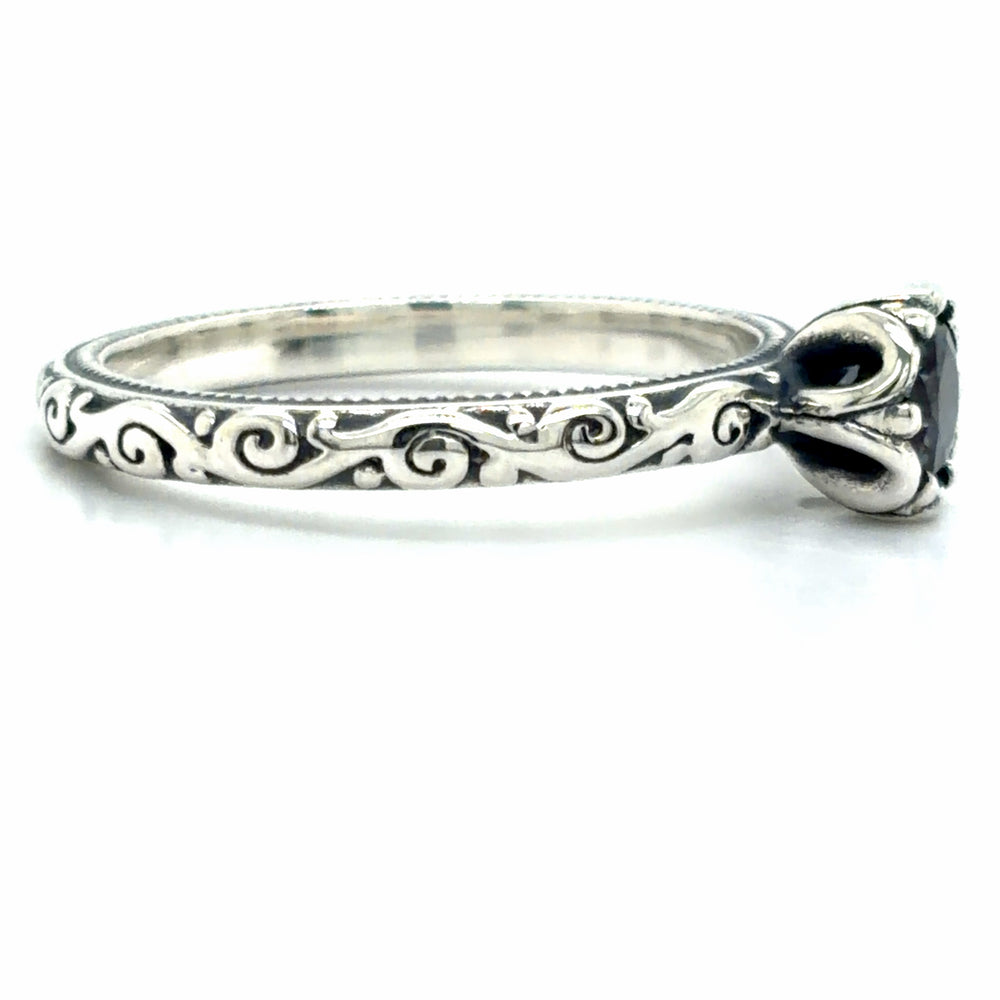 Estate James Avery Cherished June Birthstone Ring