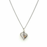 Estate James Avery Delicate Joy of My Heart Charm Necklace