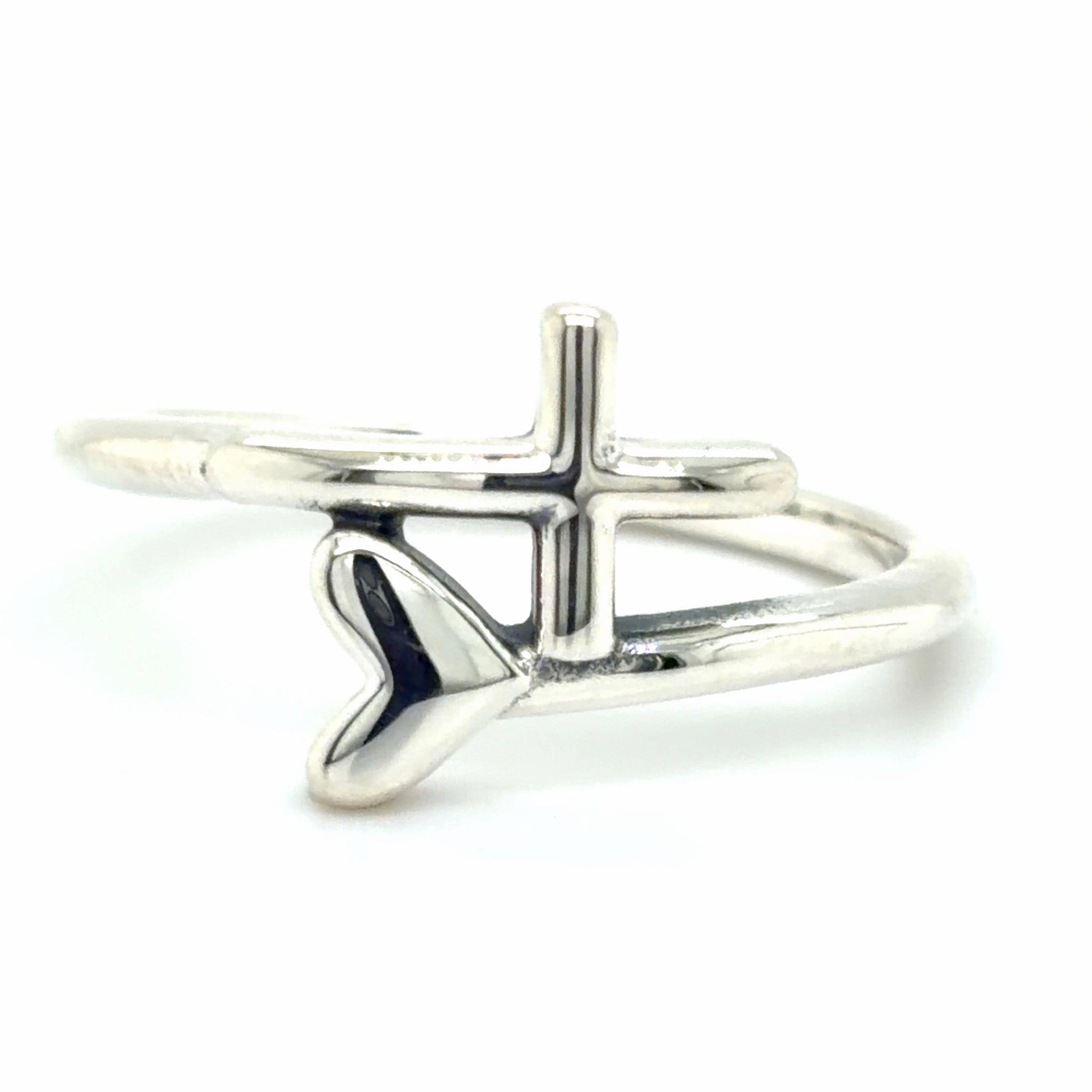 Estate James Avery Faith Wrapped in Love Ring