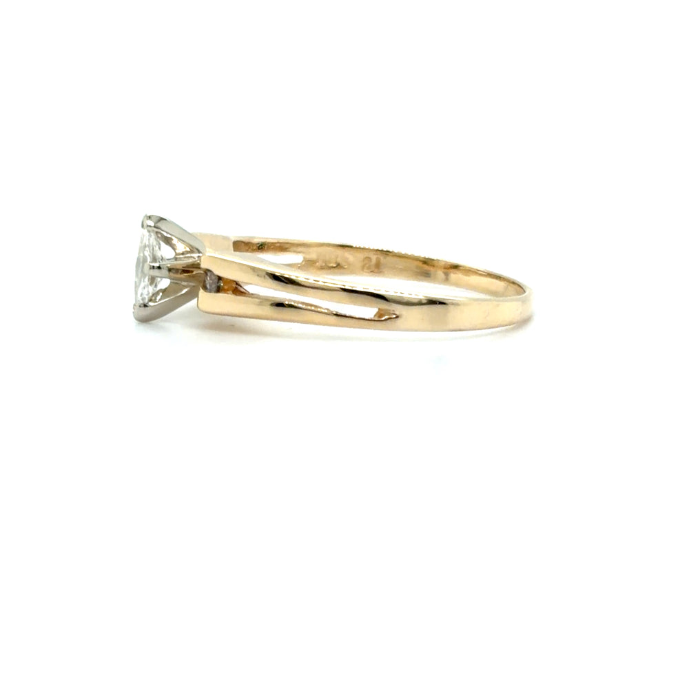 Estate Marquise Diamond Wedding Set