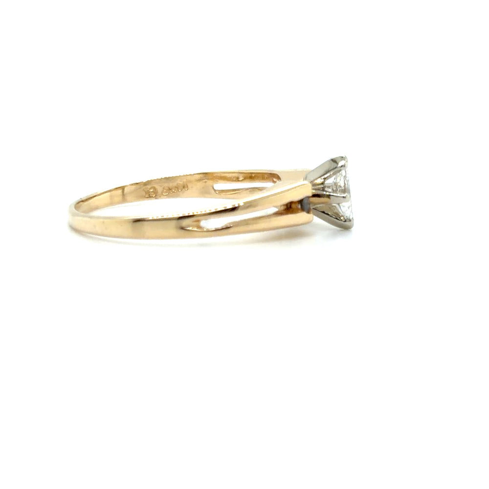 Estate Marquise Diamond Wedding Set