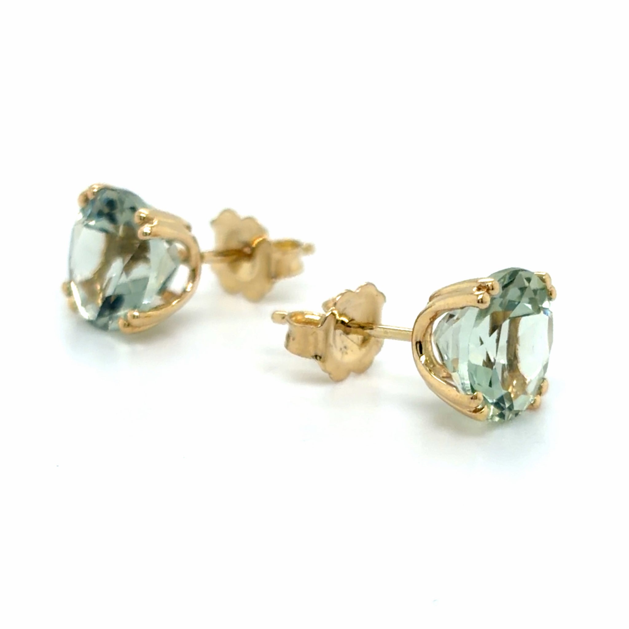 Estate Mystic Topaz Stud Earrings