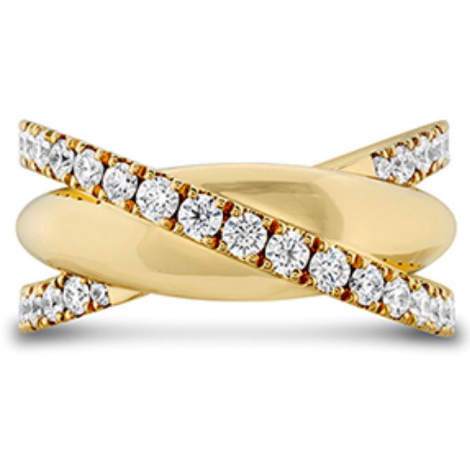 Estate Hearts on Fire Diamond Grace XX Ring