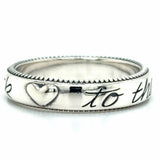 Estate James Avery To the Moon and Back Ring