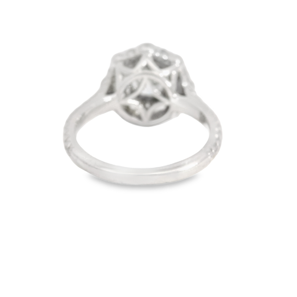 18K White Gold Forevermark Diamond Ring