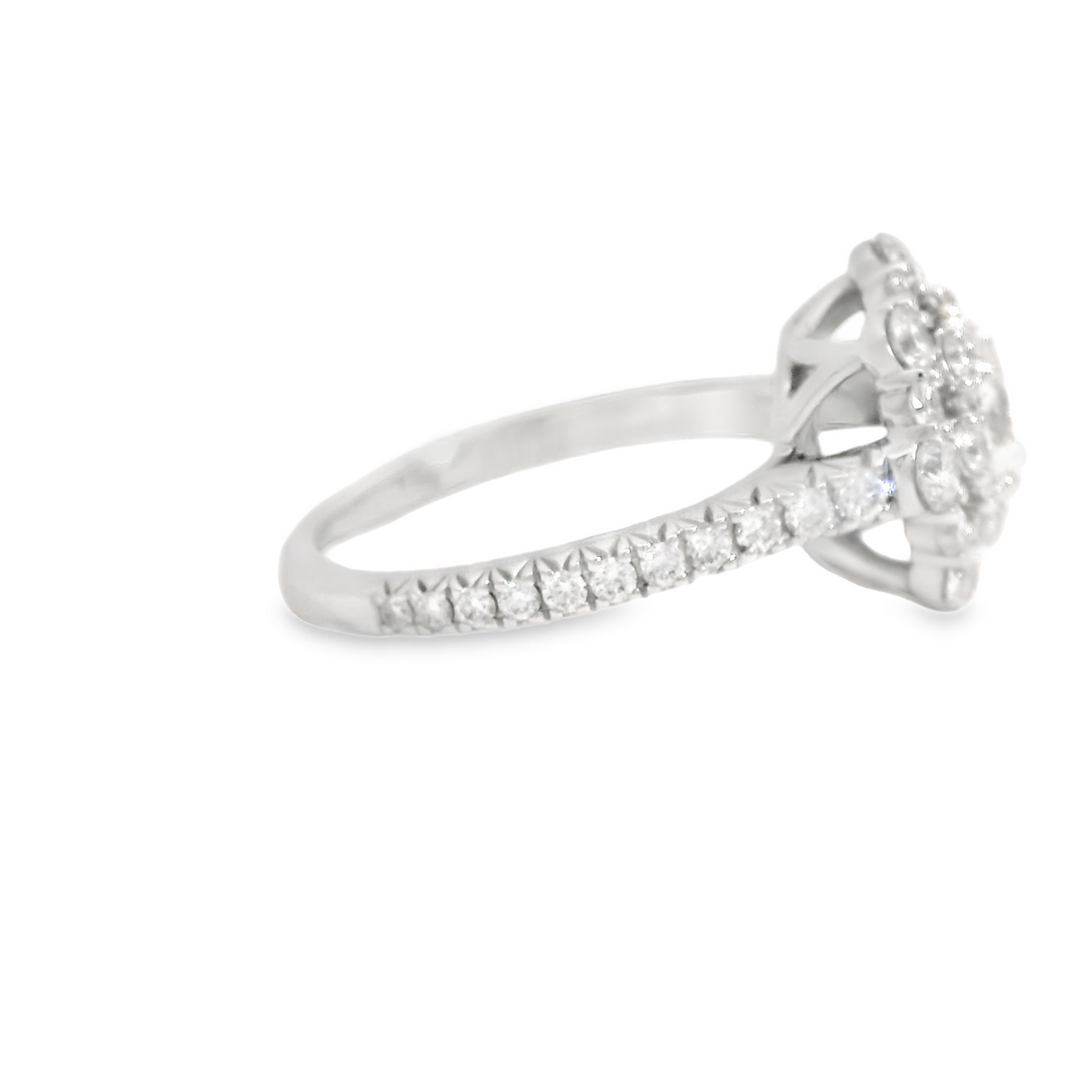 18K White Gold Forevermark Diamond Ring