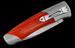 A200-7 Titanium Pocketknife With Stainless Blade And Cocobolo Wood By William Henry