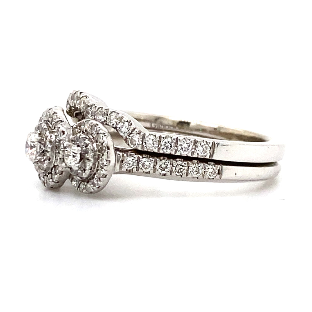 Estate Diamond Wedding Set