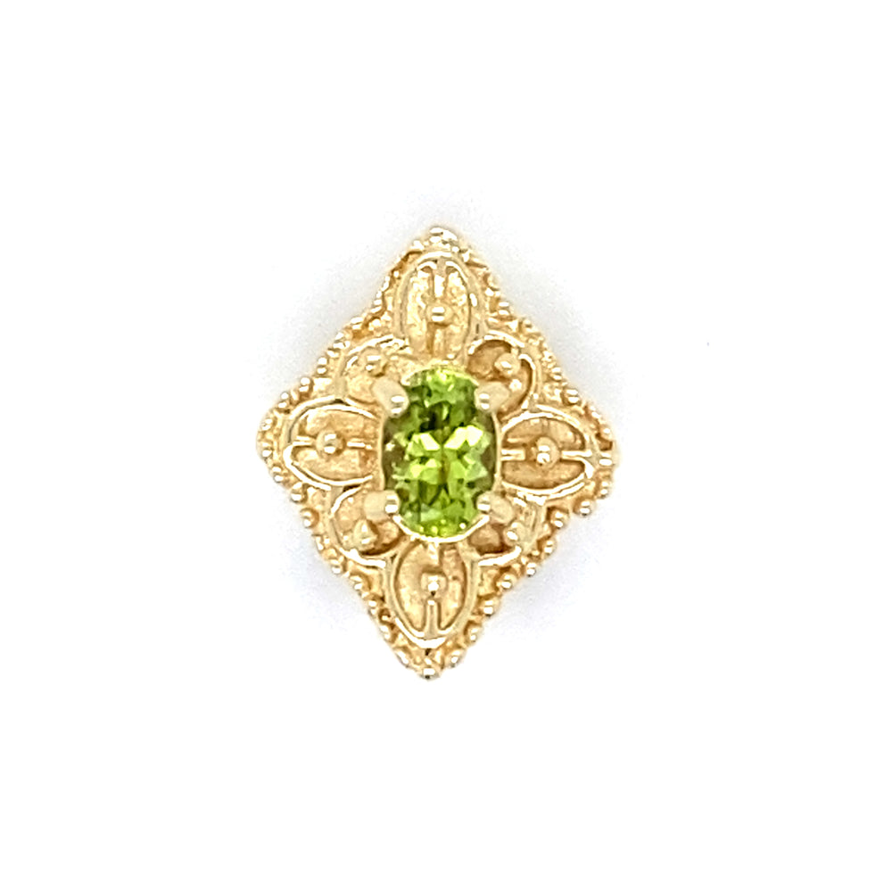 Estate Peridot Slide