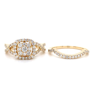 Estate Diamond Wedding Set