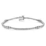 14K White Gold Diamond Tennis Bracelet