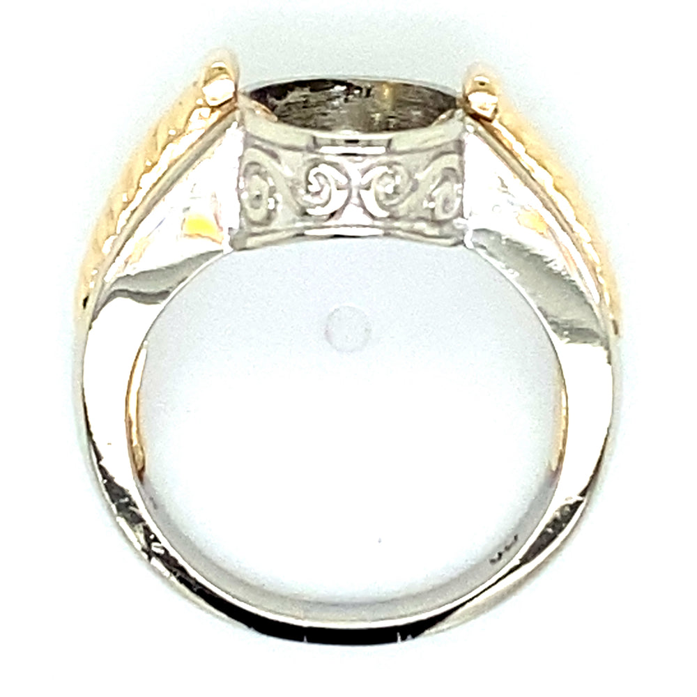 Estate Caerleon Bezel Ring